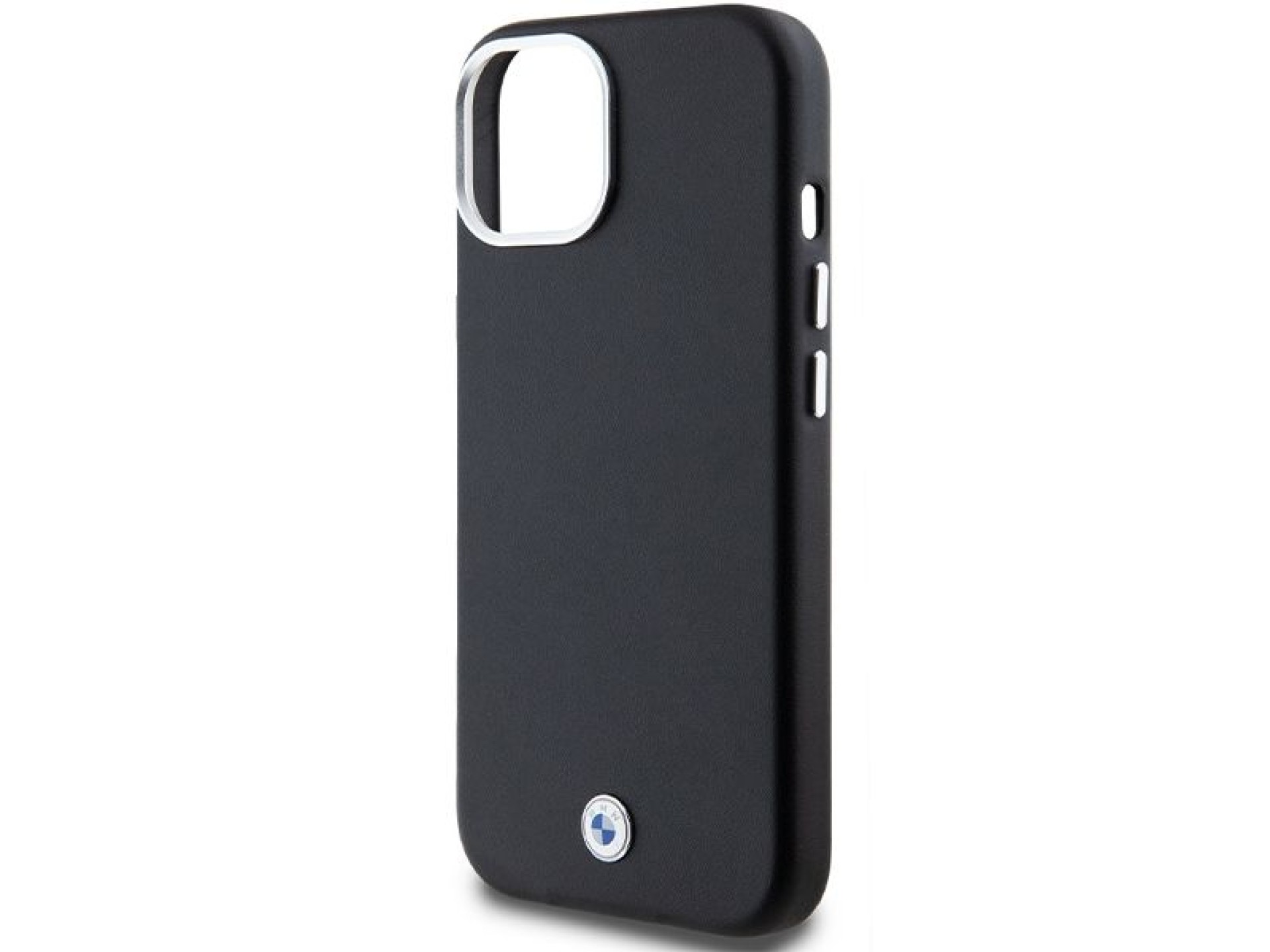 BMW Signature Wrapped Metal MagSafe Case for iPhone 14/15/13 - Black