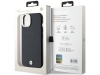 BMW Signature Wrapped Metal MagSafe Case for iPhone 14/15/13 - Black BMW Signature Wrapped Metal MagSafe Case for iPhone 14/15/13 - Black
