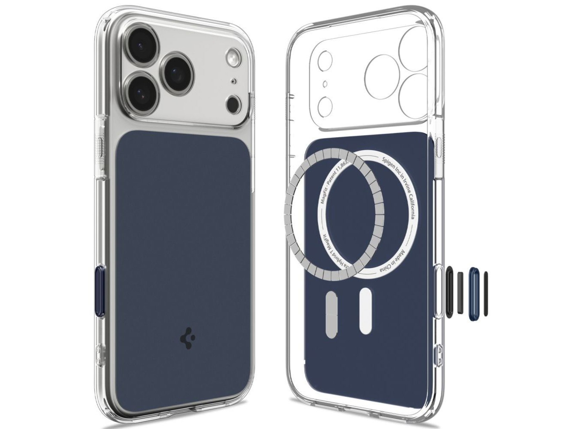 Spigen Ultra Hybrid MagSafe Case for iPhone 18 Pro Max / 17 Pro Max - Matte Blue