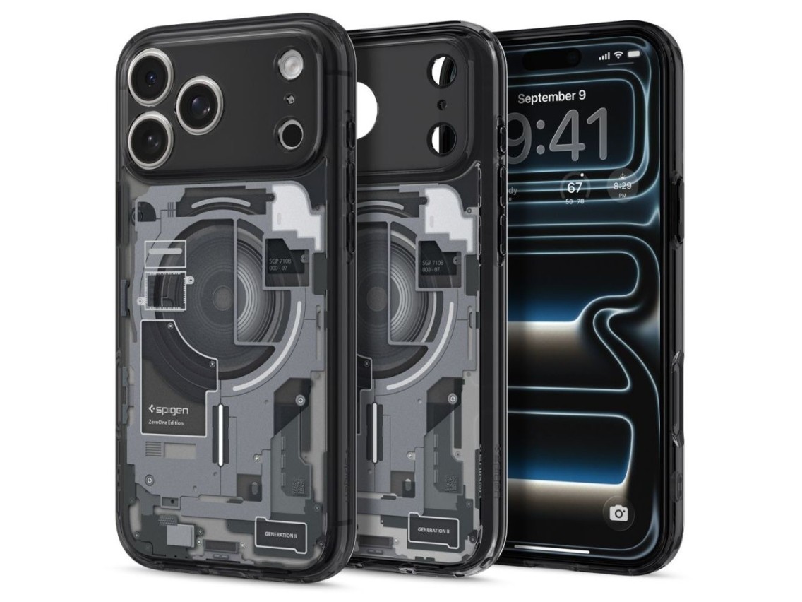 Spigen Ultra Hybrid MagSafe Zero One Case for iPhone 18 Pro Max / 17 Pro Max - Black