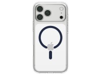 Capa Spigen Ultra Hybrid MagSafe para iPhone 18 Pro Max / 17 Pro Max - Transparente Azul Marinho