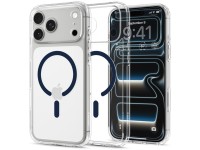Capa Spigen Ultra Hybrid MagSafe para iPhone 18 Pro Max / 17 Pro Max - Transparente Azul Marinho