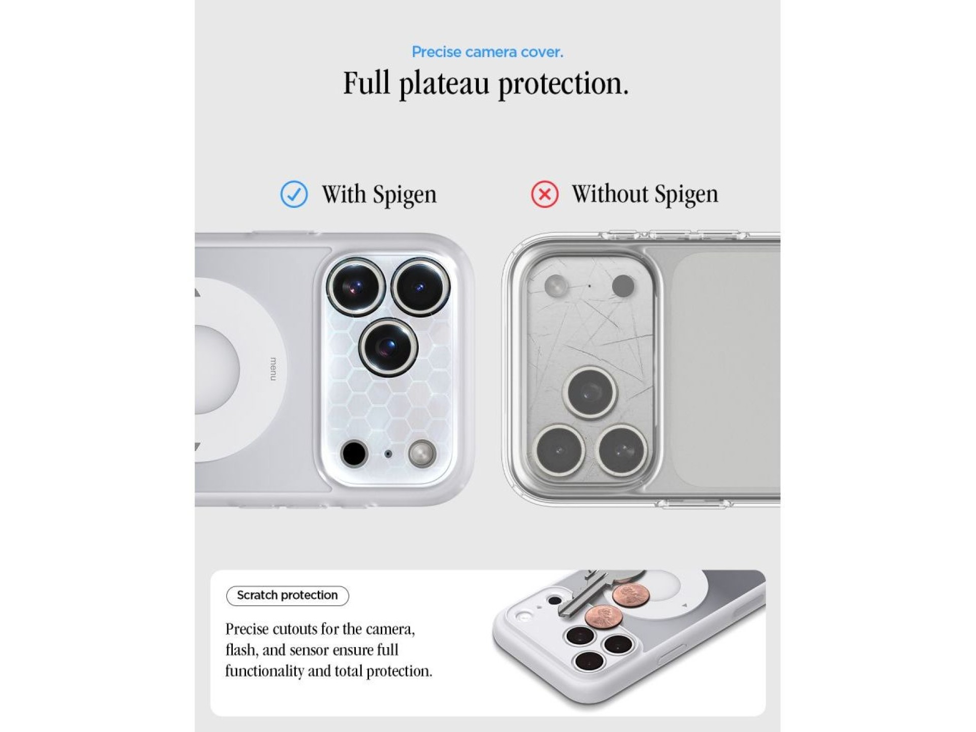Spigen Ultra Hybrid MagSafe case for iPhone 18 Pro Max / 17 Pro Max - silver
