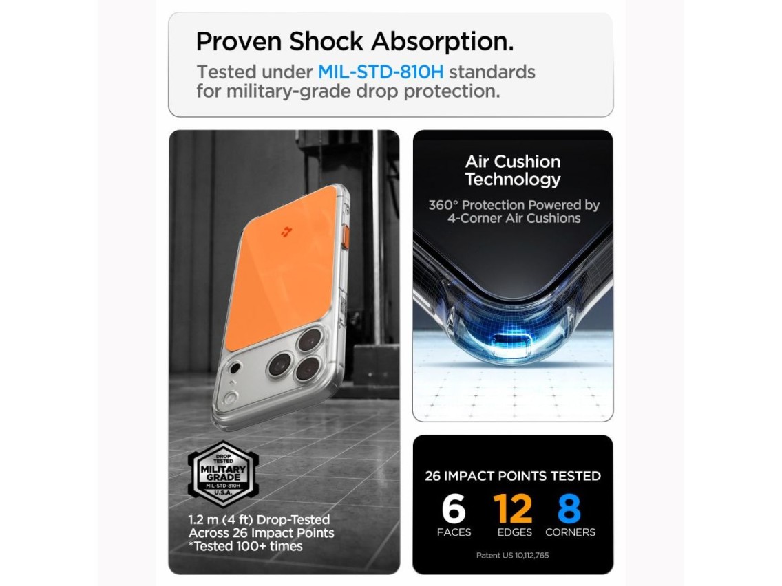 Funda Spigen Ultra Hybrid MagSafe para iPhone 18 Pro Max / 17 Pro Max - Naranja