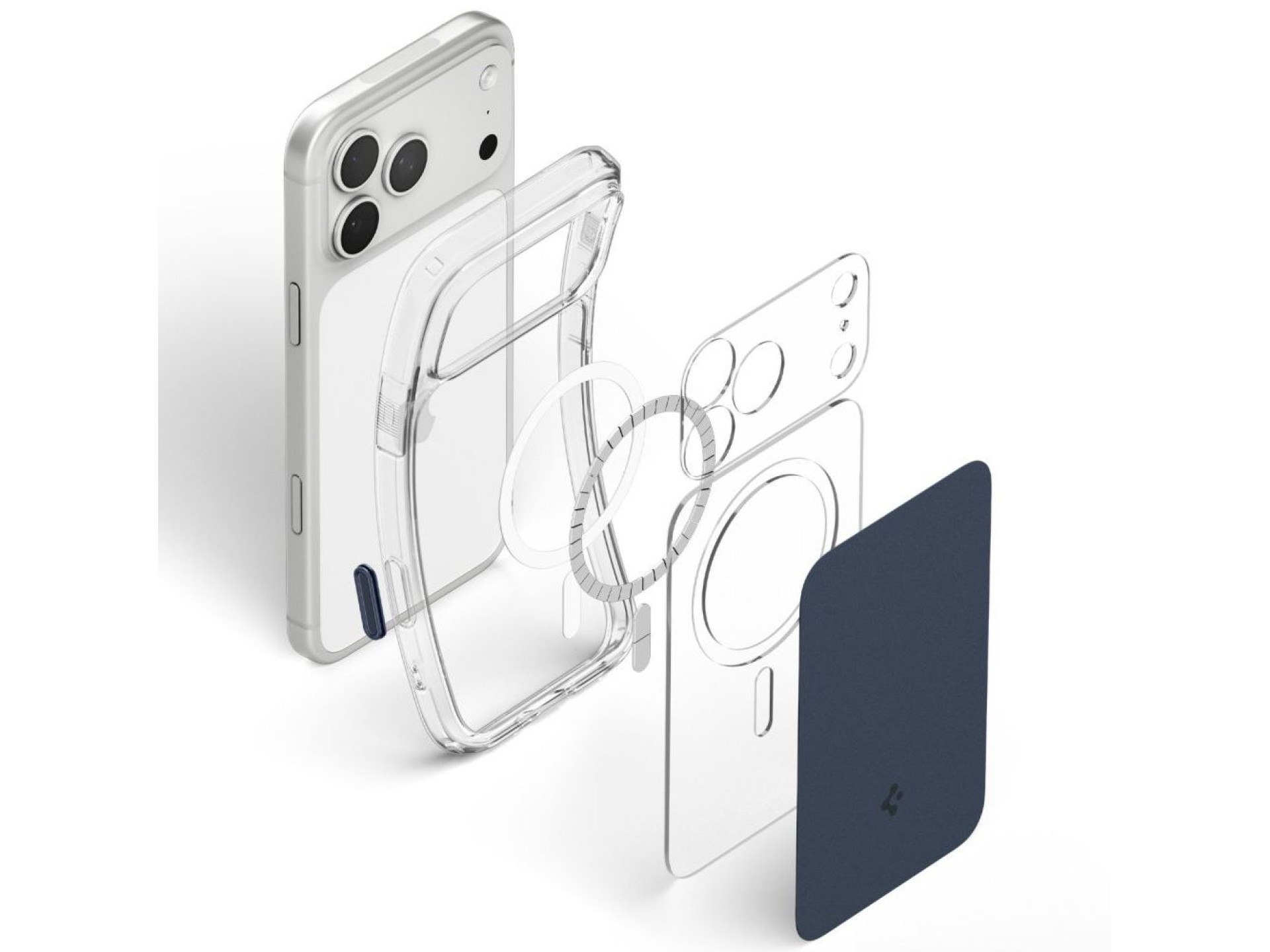 Spigen Ultra Hybrid MagSafe Case for iPhone 18 Pro Max / 17 Pro Max - Matte Blue
