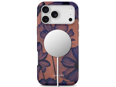 Tech-Protect Lamano MagSafe case for iPhone 18 Pro / 17 Pro - navy blue and brown Tech-Protect Lamano MagSafe case for iPhone 18 Pro / 17 Pro - navy blue and brown
