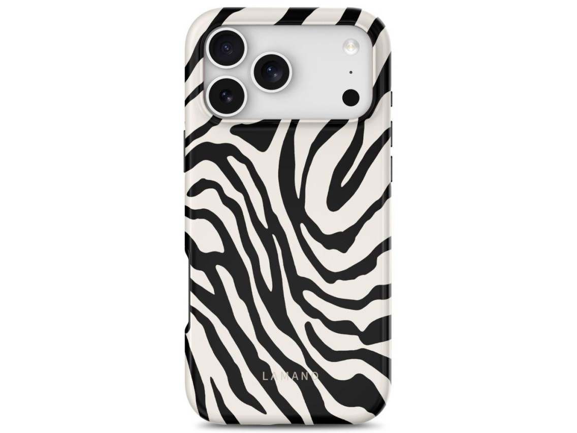 Funda Tech-Protect Lamano MagSafe para iPhone 18 Pro / 17 Pro - blanco y negro