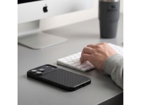 Funda Tech-Protect MagCam MagSafe Carbon para iPhone 18 Pro Max / 17 Pro Max - Negra