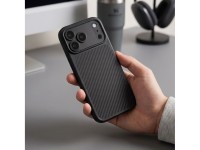 Funda Tech-Protect MagCam MagSafe Carbon para iPhone 18 Pro Max / 17 Pro Max - Negra