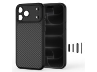 Funda Tech-Protect MagCam MagSafe Carbon para iPhone 18 Pro Max / 17 Pro Max - Negra