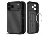 Funda Tech-Protect MagCam MagSafe Carbon para iPhone 18 Pro Max / 17 Pro Max - Negra