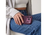 Tech-Protect Uniq MagSafe CC case for iPhone 18 Pro / 17 Pro - burgundy