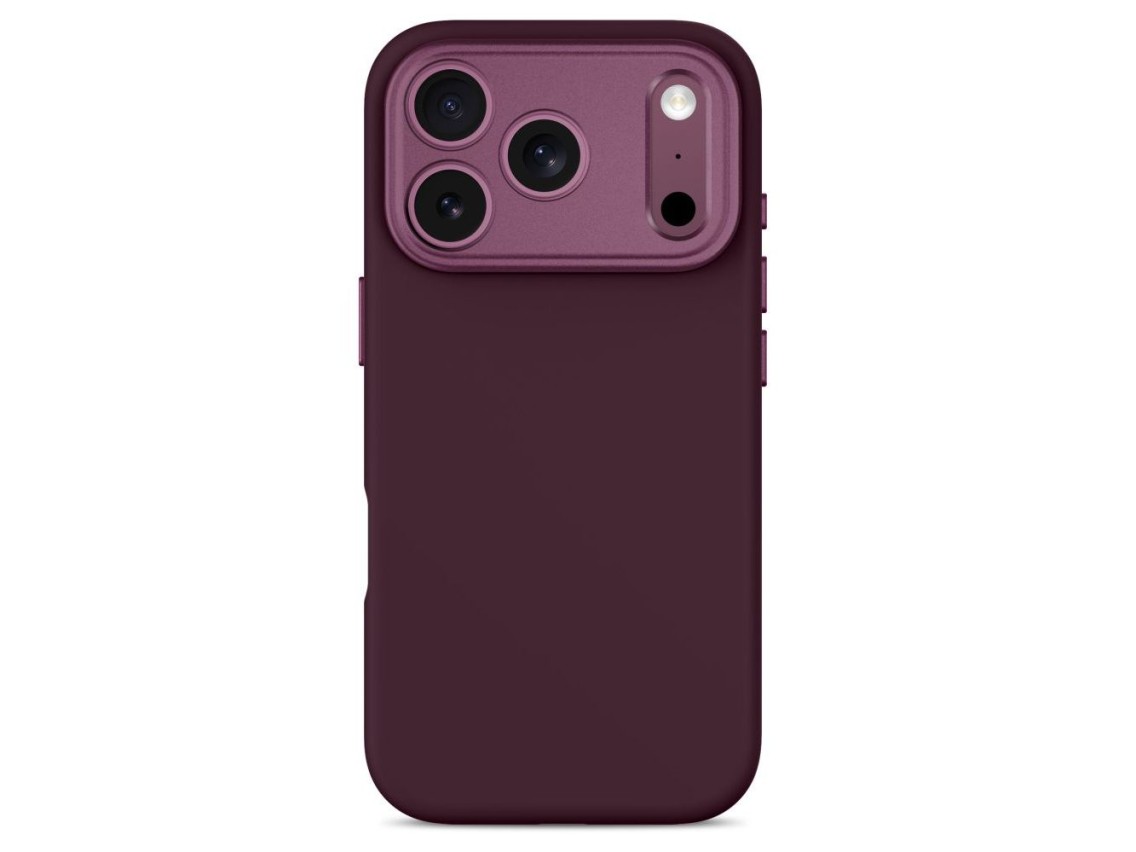 Tech-Protect Uniq MagSafe CC case for iPhone 18 Pro / 17 Pro - burgundy