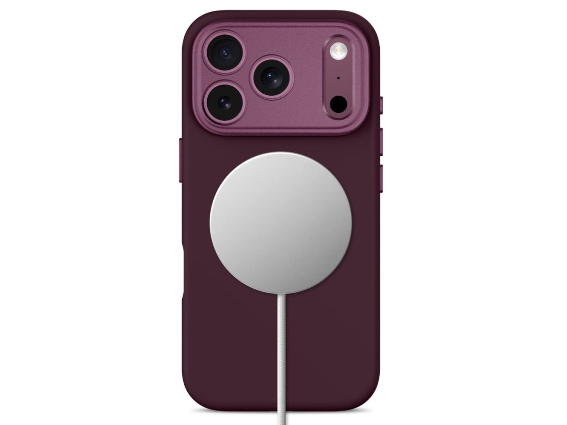 Tech-Protect Uniq MagSafe CC case for iPhone 18 Pro / 17 Pro - burgundy