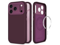 Funda Tech-Protect Uniq MagSafe CC para iPhone 18 Pro / 17 Pro - color burdeos
