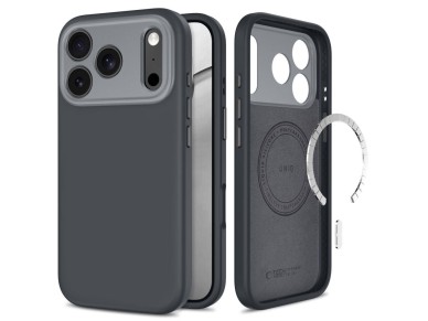 Capa Tech-Protect Uniq MagSafe CC para iPhone 18 Pro Max / 17 Pro Max - grafite