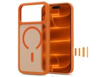 Funda Tech-Protect Magmat MagSafe CC para iPhone 18 Pro Max / 17 Pro Max - Naranja mate Funda Tech-Protect Magmat MagSafe CC para iPhone 18 Pro Max / 17 Pro Max - Naranja mate