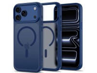 Funda Tech-Protect Magmat MagSafe CC para iPhone 18 Pro / 17 Pro - Azul marino mate