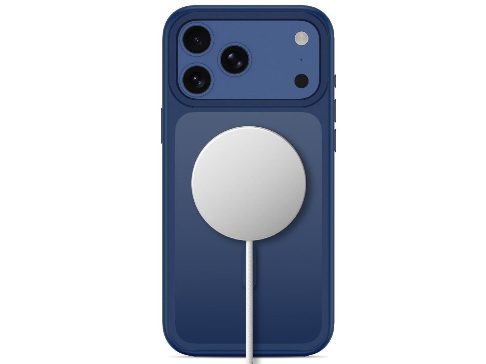 Tech-Protect Magmat Magsafe CC Case for iPhone 18 Pro / 17 Pro - Matte Navy Blue