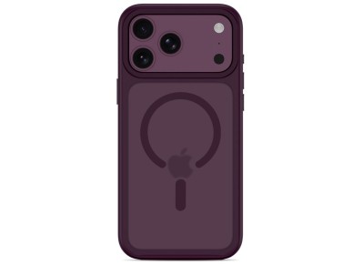 Tech-Protect Magmat Magsafe CC Case for iPhone 18 Pro Max / 17 Pro Max - Burgundy Matte Tech-Protect Magmat Magsafe CC Case for iPhone 18 Pro Max / 17 Pro Max - Burgundy Matte