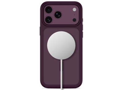 Funda Tech-Protect Magmat MagSafe CC para iPhone 18 Pro / 17 Pro - Borgoña mate Funda Tech-Protect Magmat MagSafe CC para iPhone 18 Pro / 17 Pro - Borgoña mate