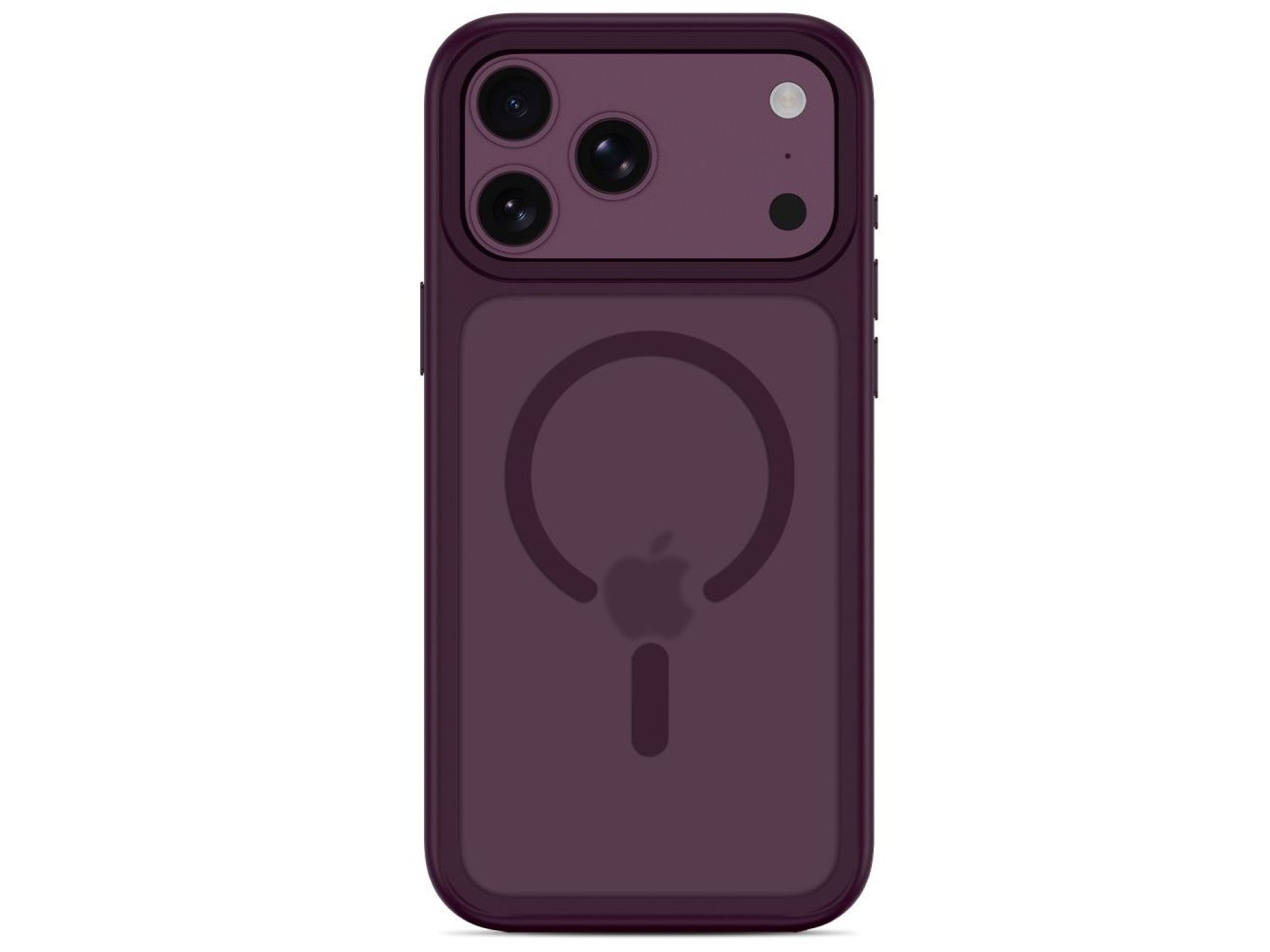 Tech-Protect Magmat Magsafe CC Case for iPhone 18 Pro Max / 17 Pro Max - Burgundy Matte