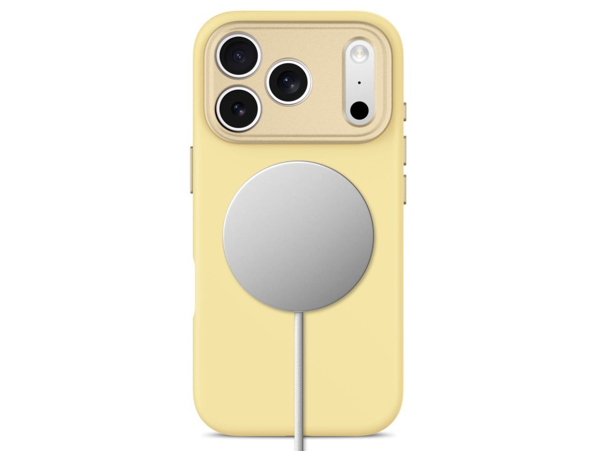 Capa Tech-Protect Uniq MagSafe CC para iPhone 18 Pro Max / 17 Pro Max - Amarela