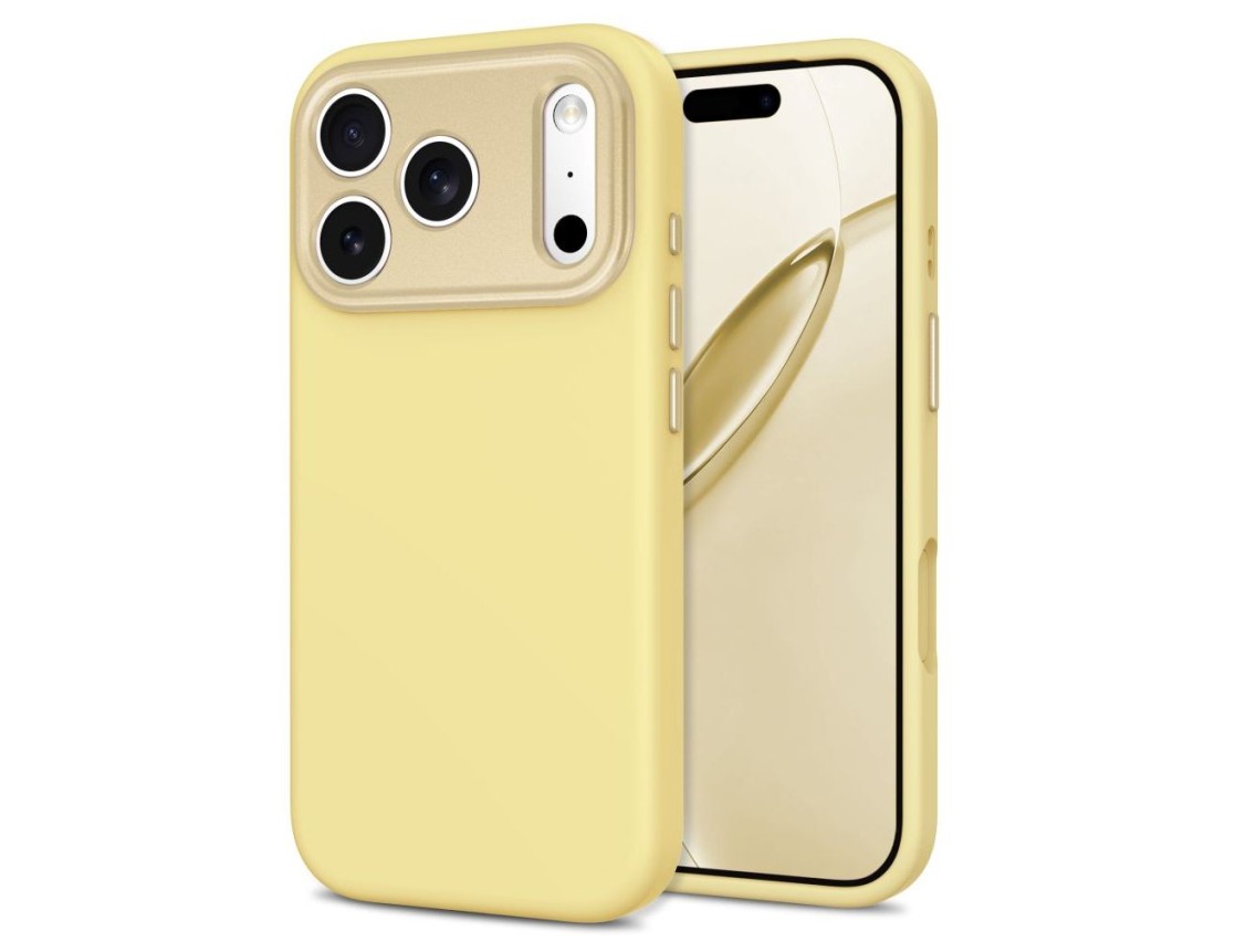 Capa Tech-Protect Uniq MagSafe CC para iPhone 18 Pro Max / 17 Pro Max - Amarela