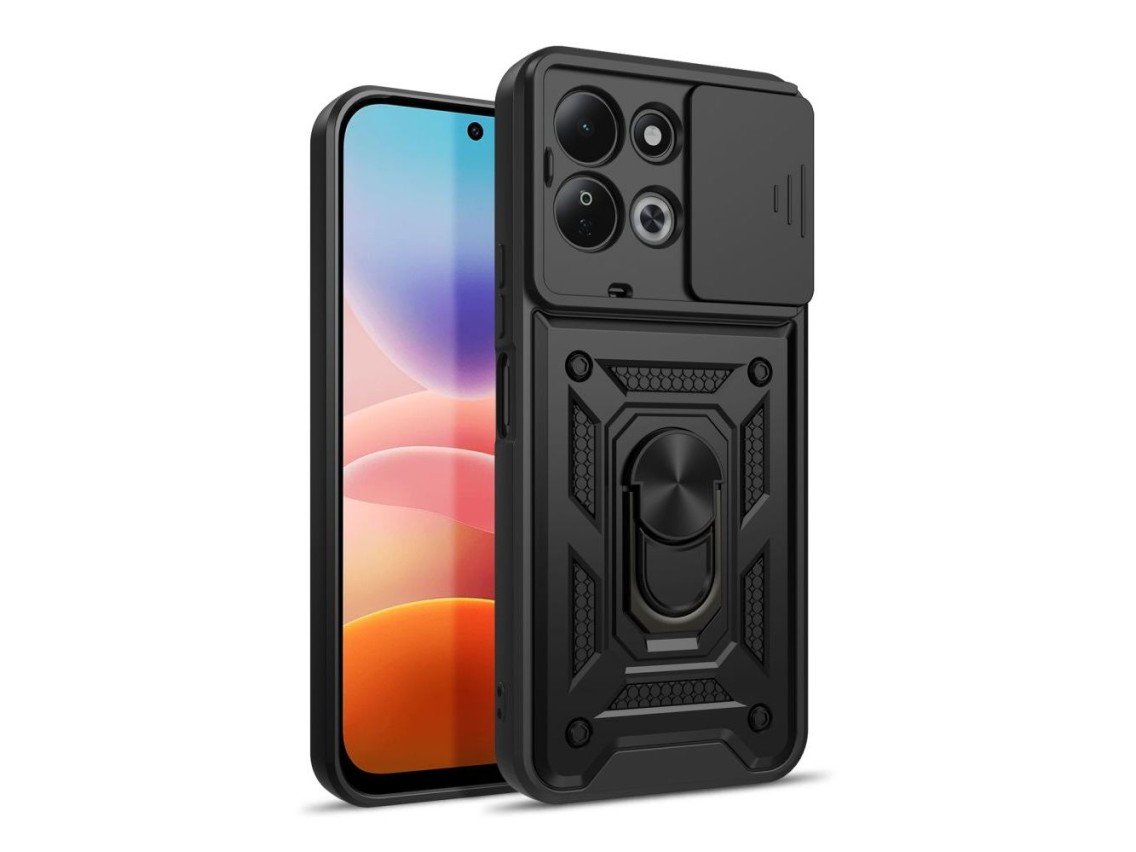 Tech-Protect CamShield Pro Case for Xiaomi Redmi 17 4G / 5G - Black