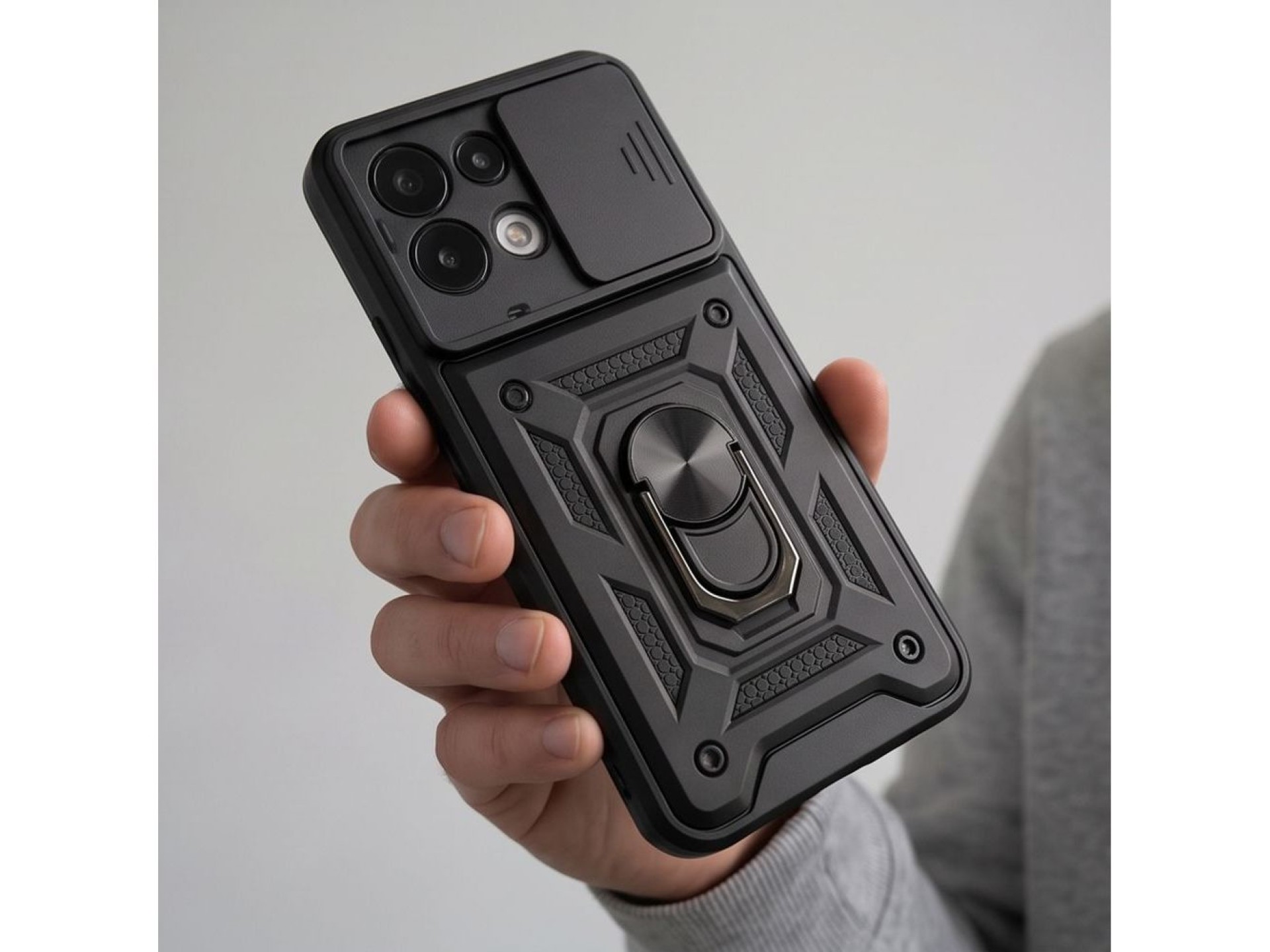 Tech-Protect CamShield Pro Case for Xiaomi Redmi 17 4G / 5G - Black