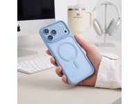 Capa Tech-Protect Magmat Magsafe CC para iPhone 18 Pro Max / 17 Pro Max - Azul Claro Fosco Capa Tech-Protect Magmat Magsafe CC para iPhone 18 Pro Max / 17 Pro Max - Azul Claro Fosco