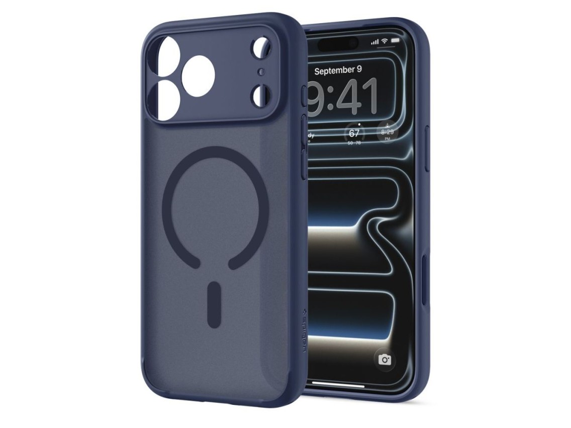 Spigen Ultra Hybrid MagSafe Case for iPhone 18 Pro / 17 Pro - Dark Blue