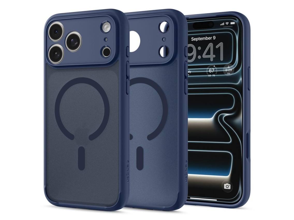 Spigen Ultra Hybrid MagSafe Case for iPhone 18 Pro / 17 Pro - Dark Blue