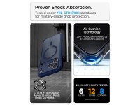 Spigen Ultra Hybrid MagSafe Case for iPhone 18 Pro / 17 Pro - Dark Blue Spigen Ultra Hybrid MagSafe Case for iPhone 18 Pro / 17 Pro - Dark Blue