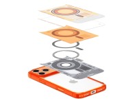 Capa Spigen Ultra Hybrid MagSafe para iPhone 18 Pro Max / 17 Pro Max - Laranja Capa Spigen Ultra Hybrid MagSafe para iPhone 18 Pro Max / 17 Pro Max - Laranja