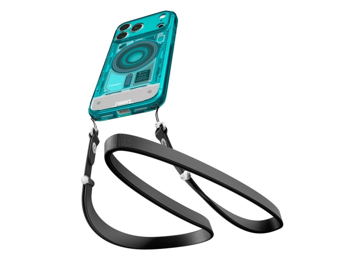 Capa Spigen Ultra Hybrid MagSafe para iPhone 18 Pro / 17 Pro - azul claro