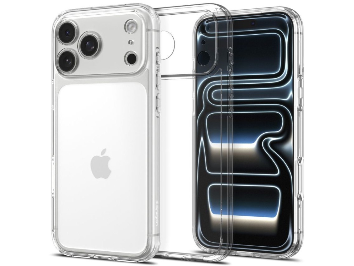 Funda Spigen Ultra Hybrid para iPhone 18 Pro Max / 17 Pro Max - Transparente