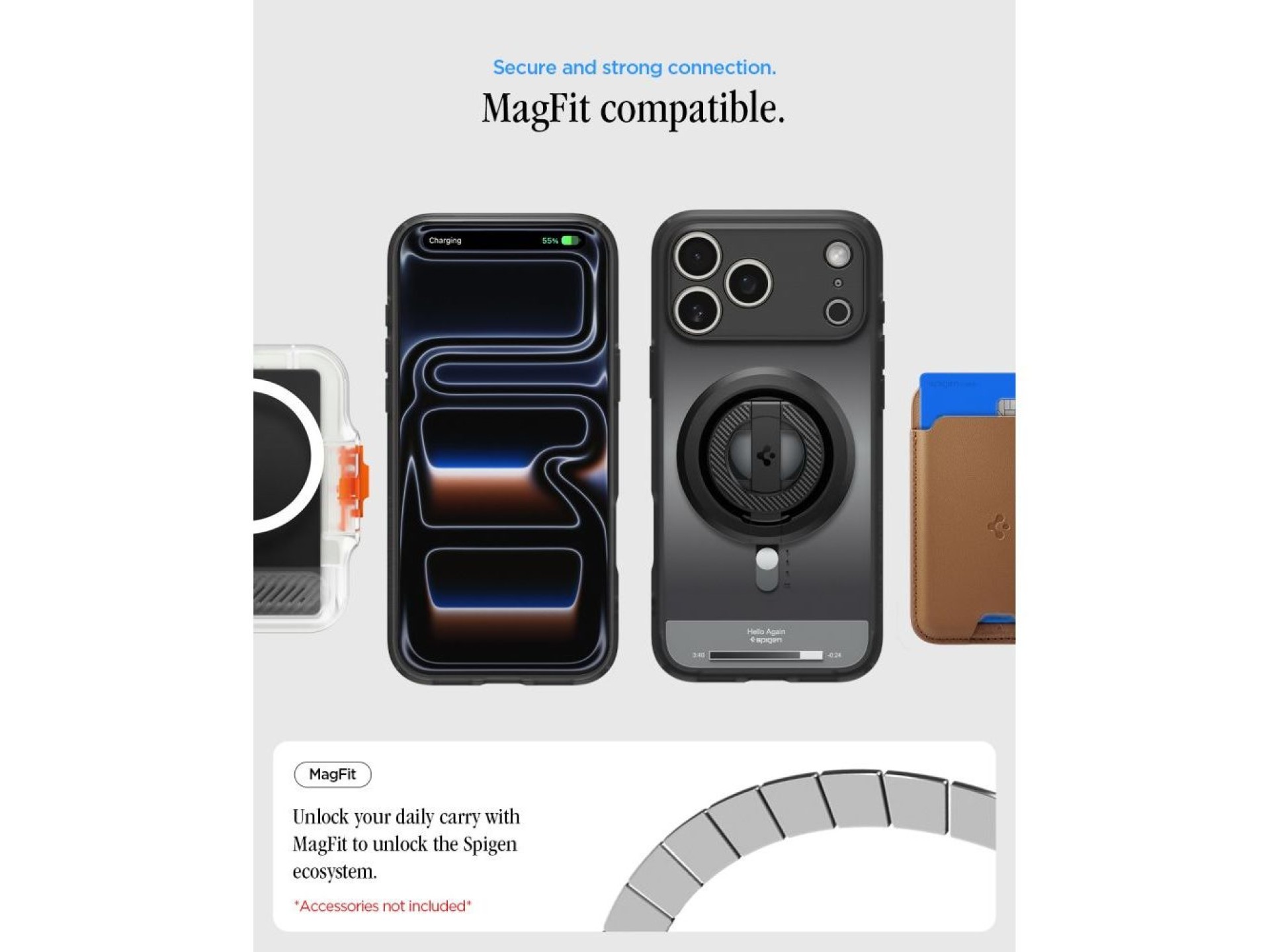 Spigen Ultra Hybrid MagSafe Case for iPhone 18 Pro Max / 17 Pro Max - Black