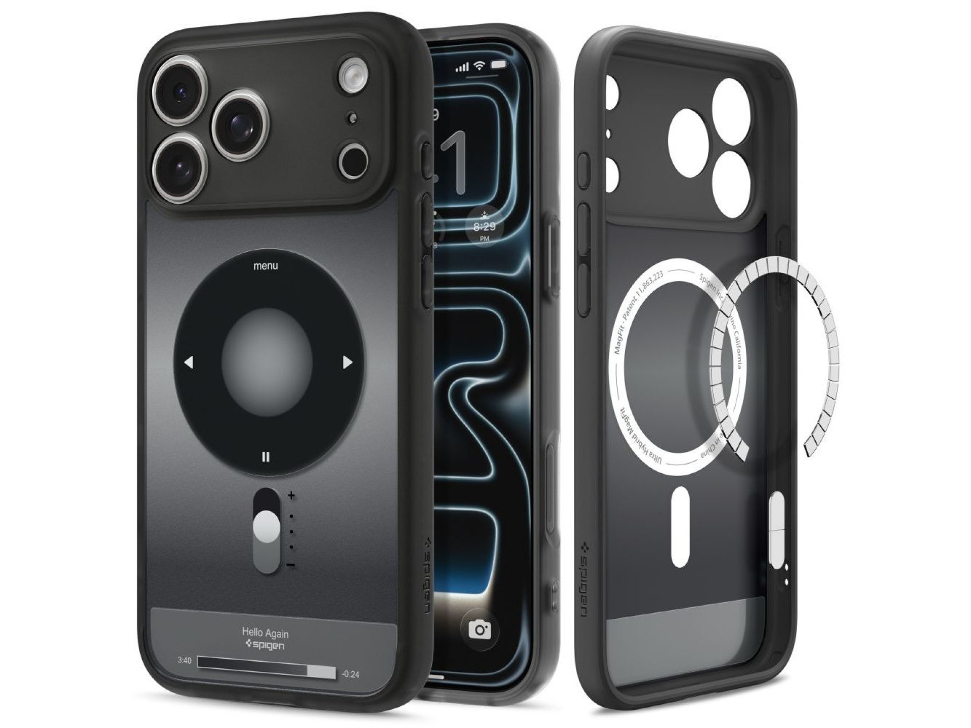Spigen Ultra Hybrid MagSafe Case for iPhone 18 Pro Max / 17 Pro Max - Black