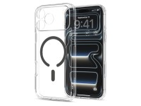 Capa Spigen Ultra Hybrid MagSafe para iPhone 18 Pro / 17 Pro - Grafite Transparente Capa Spigen Ultra Hybrid MagSafe para iPhone 18 Pro / 17 Pro - Grafite Transparente