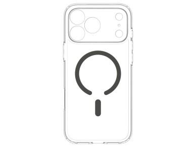 Funda Spigen Ultra Hybrid MagSafe para iPhone 18 Pro / 17 Pro - Grafito transparente Funda Spigen Ultra Hybrid MagSafe para iPhone 18 Pro / 17 Pro - Grafito transparente