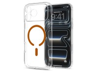 Spigen Ultra Hybrid MagSafe Case for iPhone 18 Pro / 17 Pro - Transparent Orange Spigen Ultra Hybrid MagSafe Case for iPhone 18 Pro / 17 Pro - Transparent Orange
