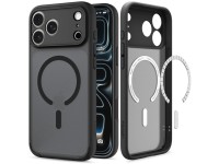 Capa Spigen Ultra Hybrid MagSafe para iPhone 18 Pro / 17 Pro - preto fosco Capa Spigen Ultra Hybrid MagSafe para iPhone 18 Pro / 17 Pro - preto fosco