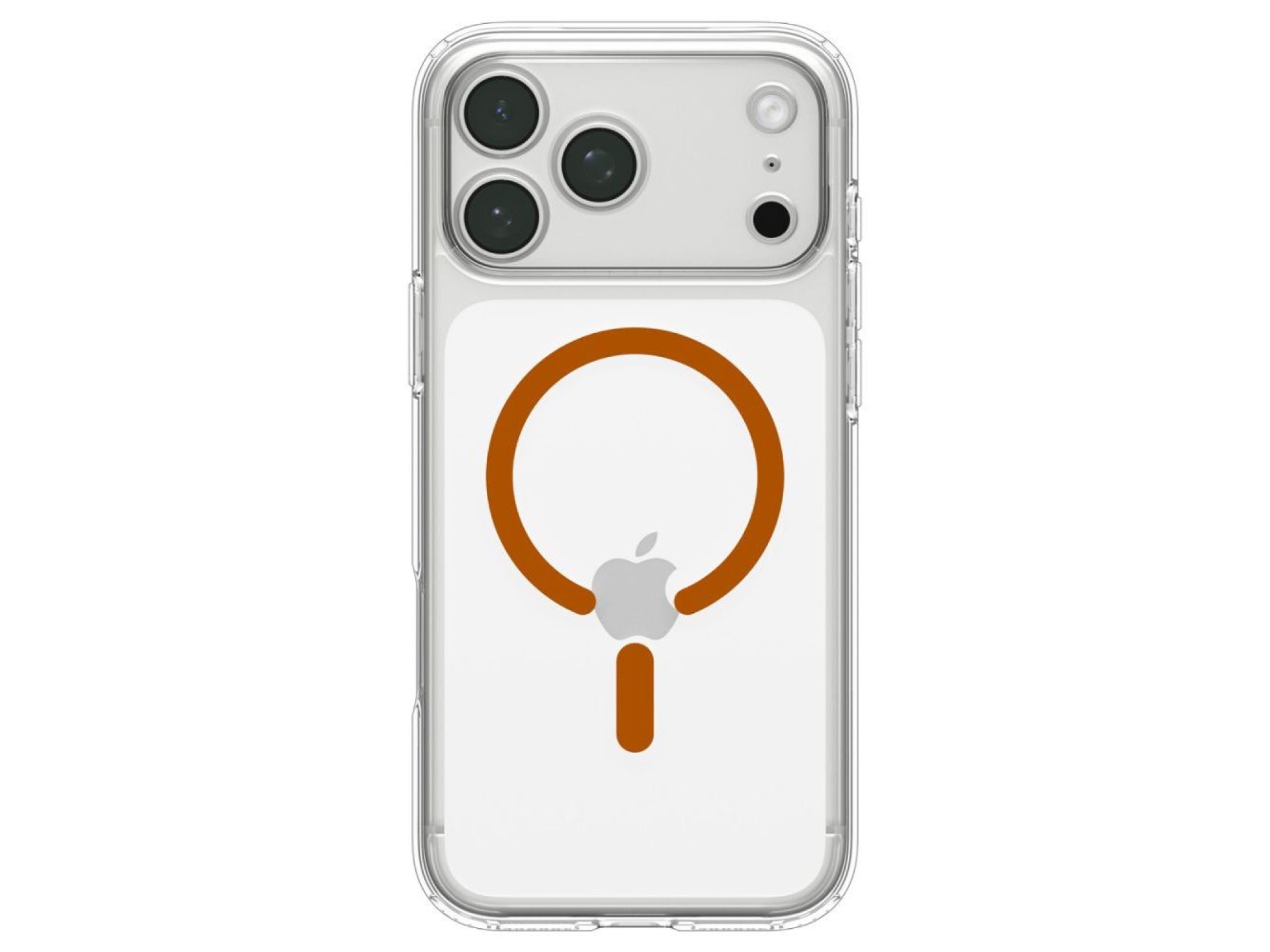 Spigen Ultra Hybrid MagSafe Case for iPhone 18 Pro / 17 Pro - Transparent Orange