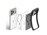 Capa Spigen Ultra Hybrid MagSafe para iPhone 18 Pro / 17 Pro - preto fosco Capa Spigen Ultra Hybrid MagSafe para iPhone 18 Pro / 17 Pro - preto fosco