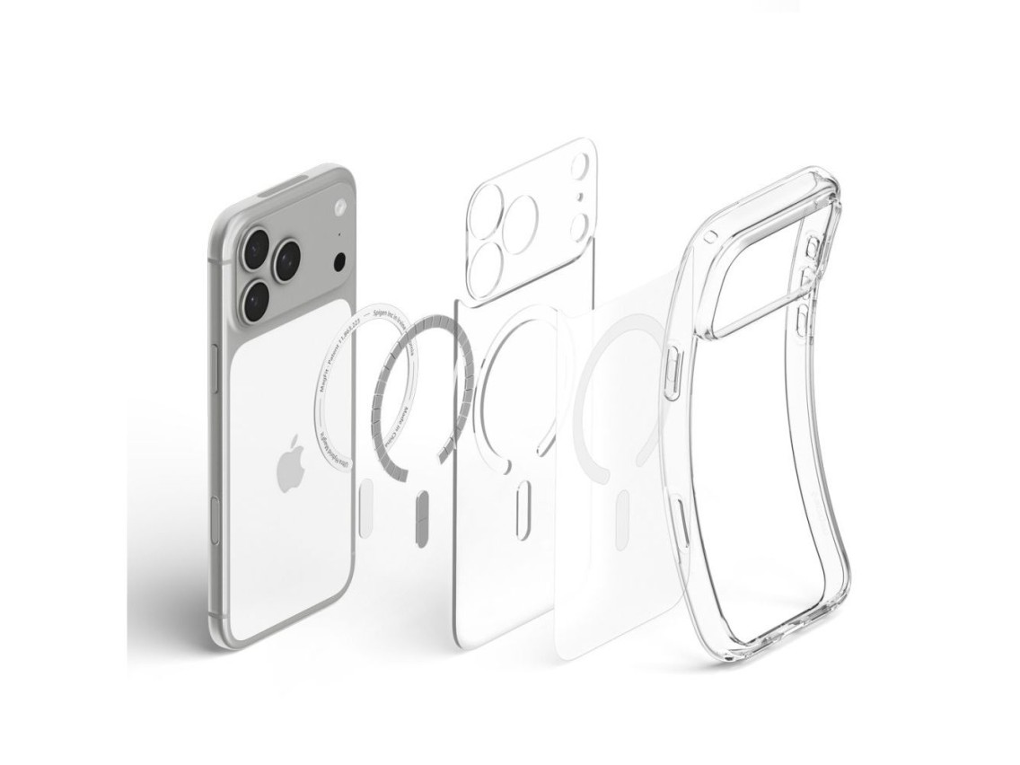 Spigen Ultra Hybrid MagSafe case for iPhone 18 Pro / 17 Pro - frost white