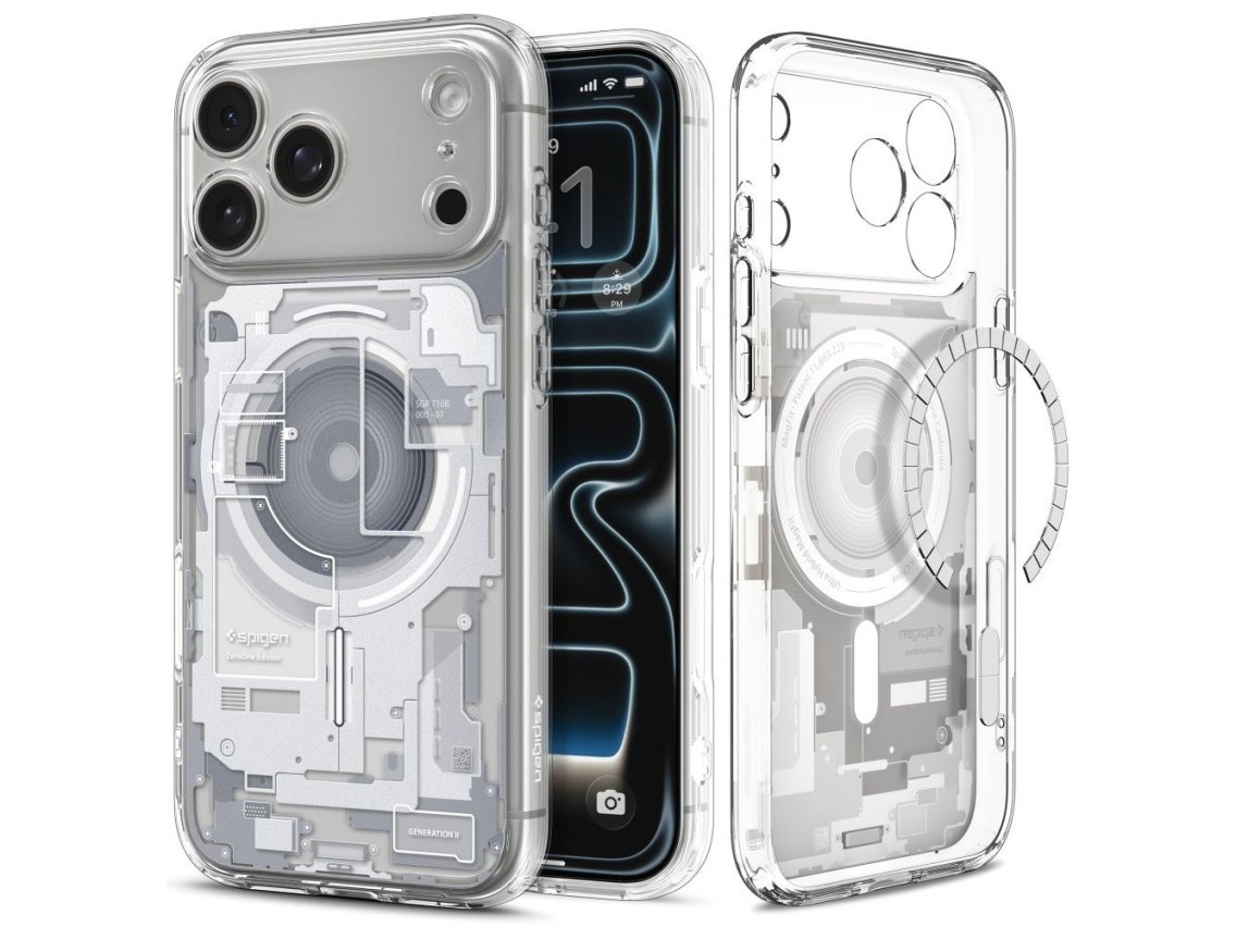 Spigen Ultra Hybrid MagSafe Zero One Case for iPhone 18 Pro / 17 Pro - White