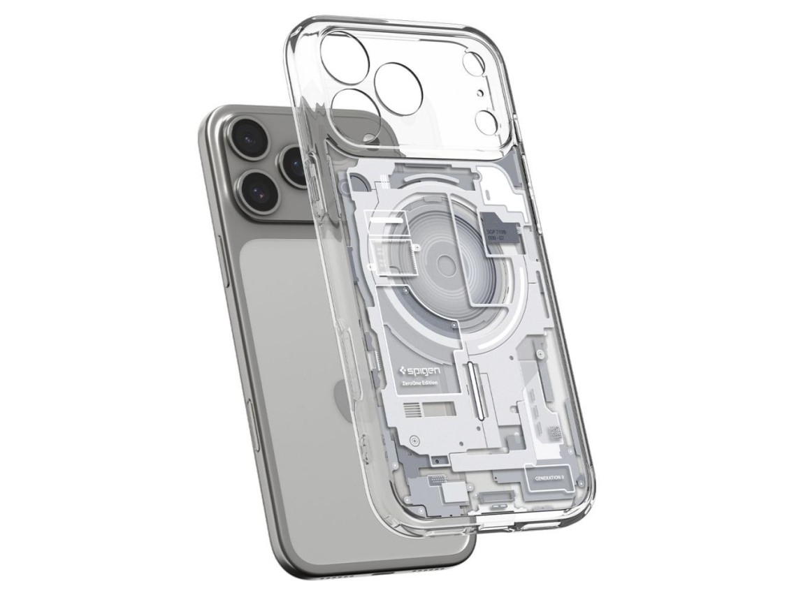 Spigen Ultra Hybrid MagSafe Zero One Case for iPhone 18 Pro / 17 Pro - White