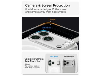 Spigen Ultra Hybrid MagSafe case for iPhone 18 Pro / 17 Pro - frost white Spigen Ultra Hybrid MagSafe case for iPhone 18 Pro / 17 Pro - frost white