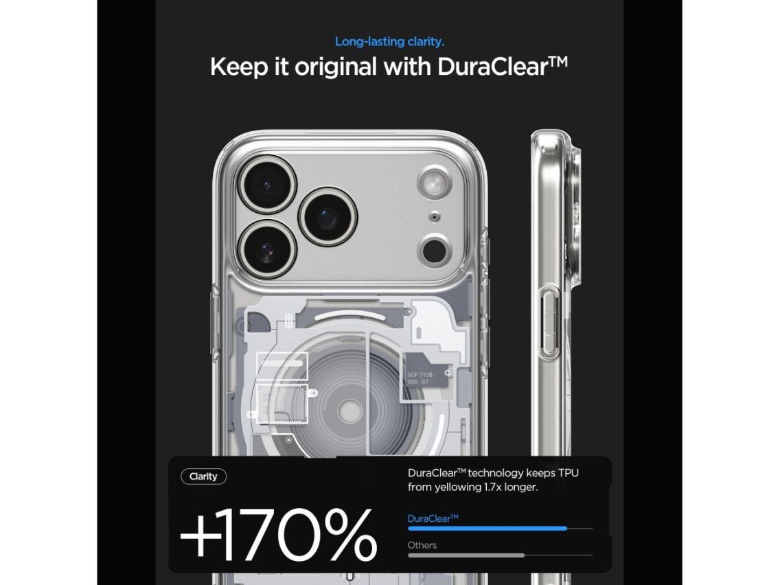 Spigen Ultra Hybrid MagSafe Zero One Case for iPhone 18 Pro / 17 Pro - White